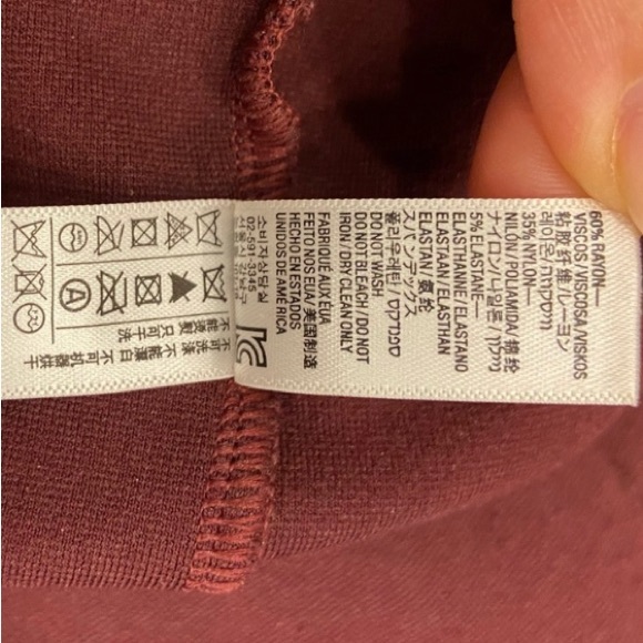 American Apparel Striped Midi Ponte Dress - Picture 6 of 6